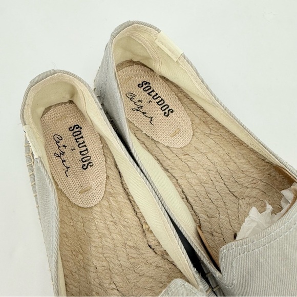 Soludos x Ceizer Let's Fly Away Smoking Slipper in Chambray Size 9 - Picture 7 of 12